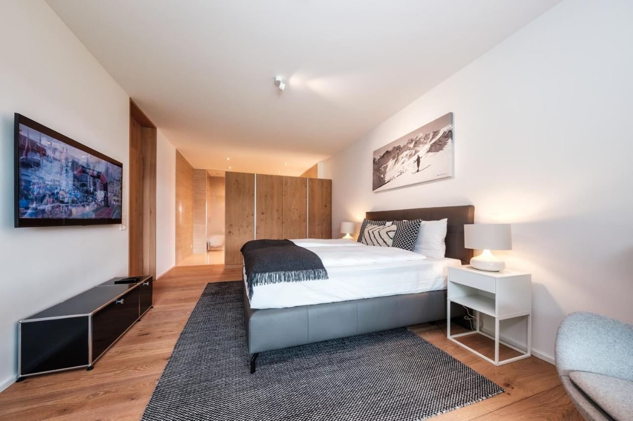 Luxury Panorama Apartment With Alpengold Spa Access Davos Exterior foto