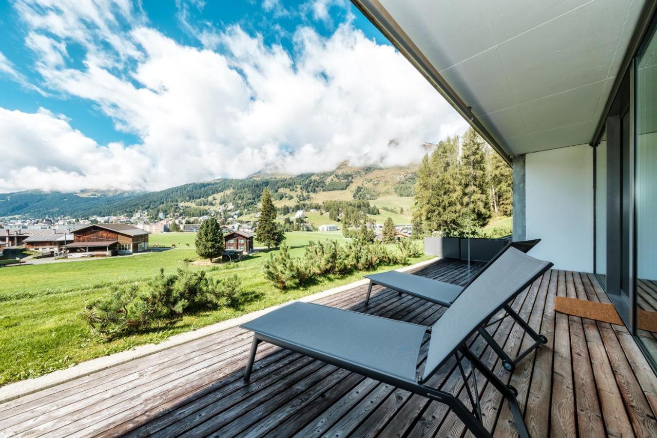 Luxury Panorama Apartment With Alpengold Spa Access Davos Exterior foto